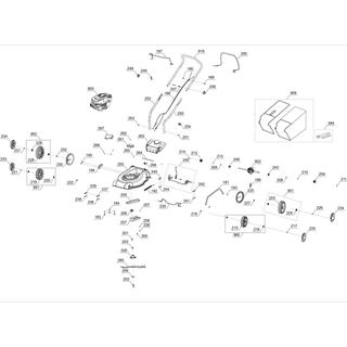 EINHELL Gasoline lawnmower GC-PM 40/2 S