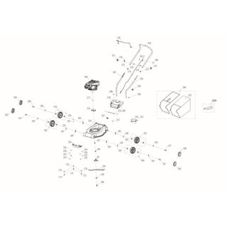 EINHELL Gasoline lawnmower GC-PM 40/1