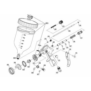 EINHELL Paint gun (0.6 lit. / nozzle 1.5 mm)