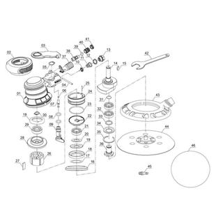 Έκκεντρο τριβείο 150mm EINHELL TC-PE150