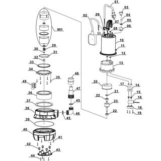 EINHELL Dirty water pump GC-DP 5225 N