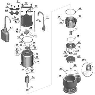 EINHELL Dirty water pump GC-DP5010G