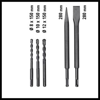 EINHELL Pneumatic Rotary Gun
TE-RH 32 4F Kit