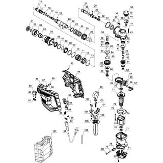 EINHELL TH-RH 900 pneumatic rotary gun