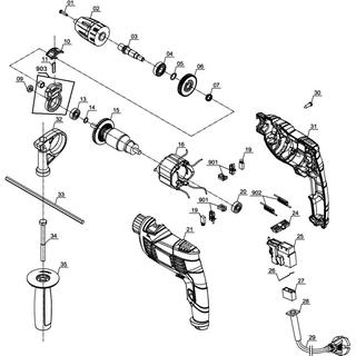 hammer drill EINHELL TC-ID 550 Ε