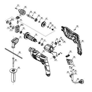 EINHELL Impact drill TC-ID 1000 Kit