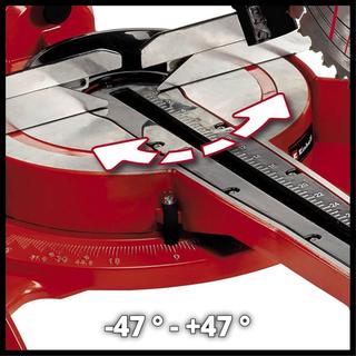 EINHELL Sliding miter saw - radial TC-SM 2534/1 Dual