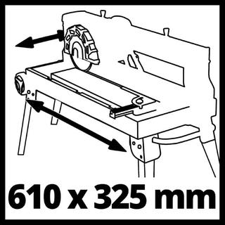 EINHELL Electric tile cutter EINHELL TE-TC 620 U