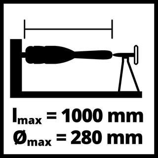 EINHELL Wood lathe TC-WW 1000/1