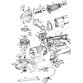 Γωνιακός τροχός 230 mm EINHELL TE-AG 230/2000