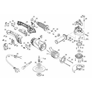 Γωνιακός τροχός 125 mm με ρύθμιση στροφών EINHELL TE-AG 125 CE kit