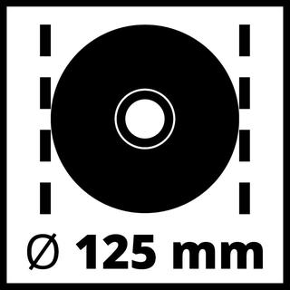 EINHELL TE-AG 125/1010 CE Q adjustable angle wheel 125 mm