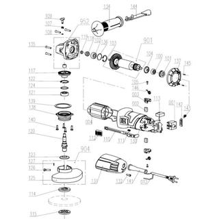 Γωνιακός τροχός 125 mm EINHELL TC-AG 125/850