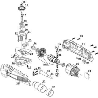 Τριβείο δέλτα  EINHELL TC-DS 19