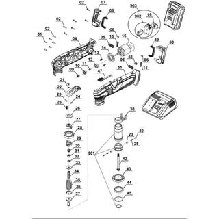 EINHELL Rechargeable Multitool TE-MG 18 Li-Solo