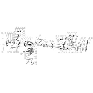 Τροχός και ταινιολειαντήρας βάσης EINHELL TC-US 350