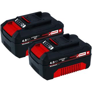 2x 4 Ah Μπαταρίες EINHELL POWER X-Change Twin Pack