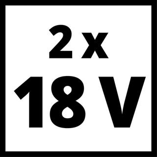 2x 2,5 Ah Μπαταρίες EINHELL POWER X-Change Twin Pack