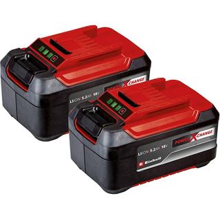 EINHELL 2x 5.2 Ah Power X-Change Twin Pack Batteries