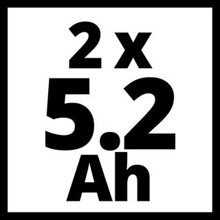 2x 5,2 Ah Μπαταρίες Power X-Change Twin Pack