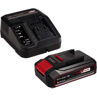 EINHELL Quick charger / battery set
2.5 Ah