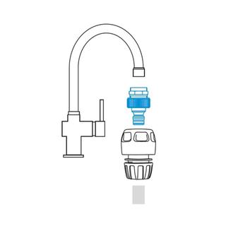 Threaded tap connector GF2431