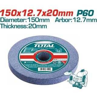 TOTAL ADHESIVE WHEEL Φ-150 Χ 12.7 Χ 20mm / 60grit FOR TGB15015 (TAC1506027)