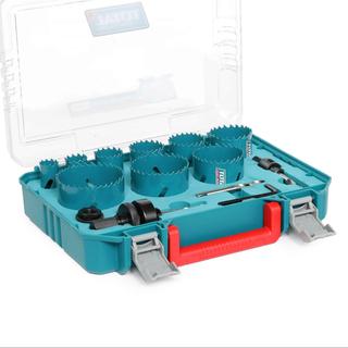 TOTAL SET OF METAL DRILLS FOR ELECTRICIANS HSS Bi-metal 9PCS (TACSH0092)