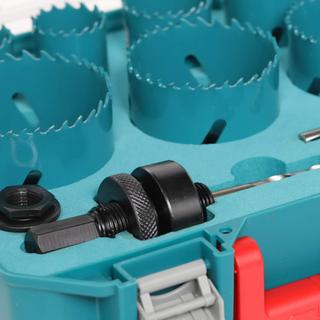 TOTAL SET OF METAL DRILLS FOR ELECTRICIANS HSS Bi-metal 9PCS (TACSH0092)