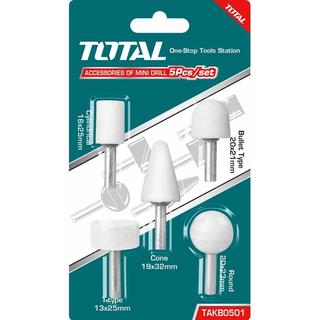 TOTAL ACCESSORIES 5PCS FOR DIE GRINDER TG504062 (TAKB0501)