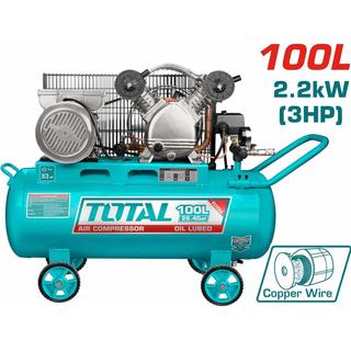 TOTAL ΕΠΑΓΓ. ΑΕΡΟΣΥΜΠΙΕΣΤΗΣ ΙΜΑΝΤΑ 2.2kW / 3HP / 100Lit (TC1301006)