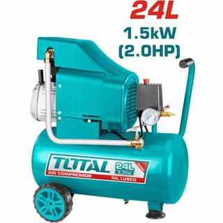 TOTAL ΑΕΡΟΣΥΜΠΙΕΣΤΗΣ ΛΑΔΙΟΥ 1.5kW / 2HP / 24Lit (TC202416)