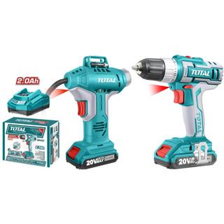 TOTAL COMBO KIT CORDLESS Li-ion BATTERY 20V (TCKLI2002)