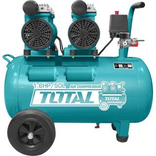 TOTAL AIR COMPRESSOR SILENT AND OIL FREE 50Lit (TCS2150502)