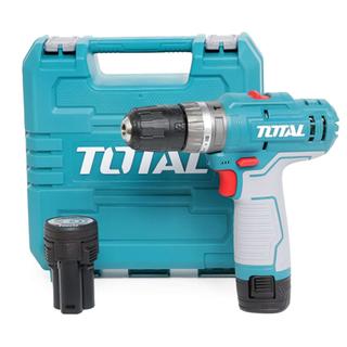 TOTAL BATTERY DRILL/SCREWDRIVER Li-ion 12V / 1.5Ah / 20Nm / 2 BATTERIES Type-C (TDLI12206E)