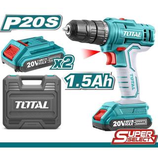 TOTAL Li-ion IMPACT DRILL 20V / 1.5Ah / 45Nm (TDLI20012)