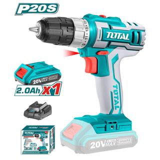 TOTAL CORDLESS DRILL Li - ion 20V / 2Ah / 45Nm (TDLI20024)