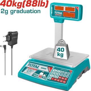 TOTAL ΗΛΕΚΤΡΟΝΙΚΗ ΖΥΓΑΡΙΑ 40Kg (TESA3402)