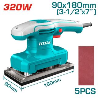 TOTAL PROFESSIONAL ORBITAL SANDER 320W (TF1301836)