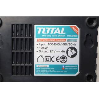 TOTAL FAST INTELLIGENT CHARGER FOR Li-ion BATTERIES 20V (TFCLI2003)