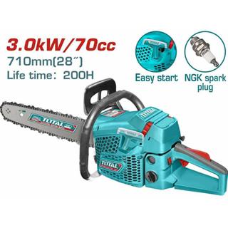 TOTAL Professional Petrol Chainsaw 70cc / 4HP / 71cm (TG5702811)