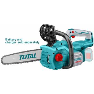 TOTAL Lithium-Ion chain saw 20V (TGSLI20128)