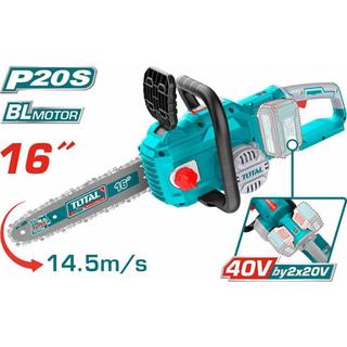 TOTAL ΕΠΑΓΓ. ΑΛΥΣΟΠΡΙΟΝΟ 16" / 40cm ΜΠΑΤΑΡΙΑΣ Li-ion 40V ΧΩΡΙΣ ΜΠΑΤΑΡΙΑ & ΦΟΡΤΙΣΤΗ (TGSLI40168)