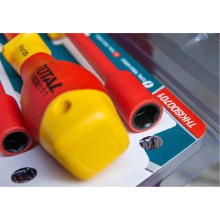 TOTAL SET OF SCREWDRIVERS SOCKETS 1000V VDE 7PCS (THKISD0701)