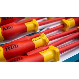 TOTAL SET OF SCREWDRIVERS SOCKETS 1000V VDE 7PCS (THKISD0701)