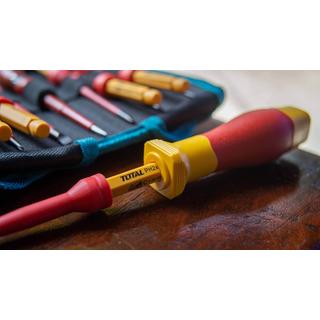 TOTAL PROFESSIONAL SET OF SCREWDRIVERS ALTERNATIVE 1000V VDE 12PCS (THKISD1201)