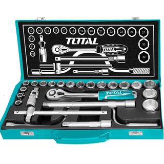 TOTAL PROFESSIONAL 1/2" SOCKET SET 24PCS (THT141253)