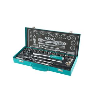 TOTAL PROFESSIONAL 1/2" SOCKET SET 24PCS (THT141253)