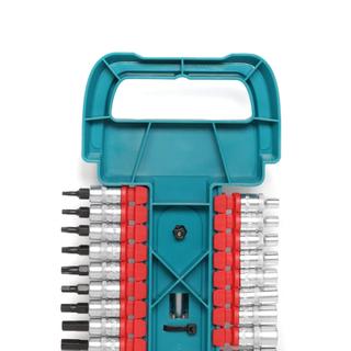 TOTAL ΕΠΑΓΓ. ΣΕΤ ΚΑΣΤΑΝΙΑ 1/4" ΜΕ ΚΑΡΥΔΑΚΙΑ 27 ΤΕΜ (THT141271)