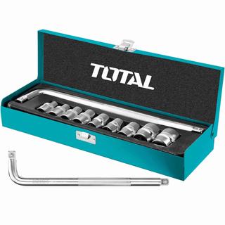 TOTAL ΣΕΤ ΚΑΣΕΤΙΝΑ ΚΑΡΥΔΑΚΙΑ 1/2" 10ΤΕΜ (THTL121101)